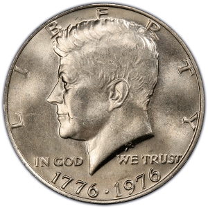 Kennedy Half Dollar 1976-P | Bicentennial Half Dollar