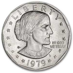 coin value susan b anthony dollar 1979