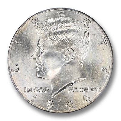 Kennedy Half Dollar 1994 D 1994 Half Dollar Coin