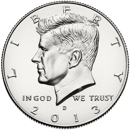 Kennedy Half Dollar 2013-D | 2013 Half Dollar Coin