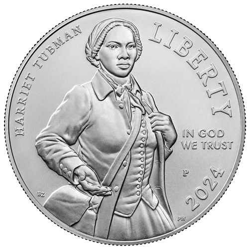 2024-P Harriet Tubman Silver Dollar Coin For Sale