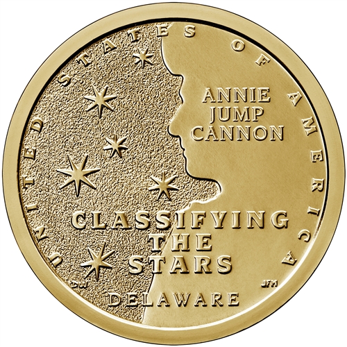 2019-P Delaware Innovation Dollar Coins | Annie Jump Cannon
