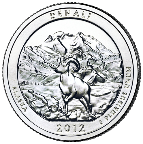 Denali National Park Quarter | America the Beautiful Quarters