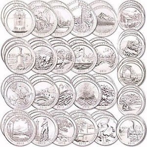 America the Beautiful Quarter Coin Set | 2010 - 2021 National Park ...